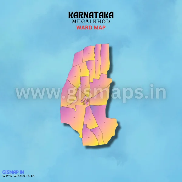 Mugalkhod Ward Map (Karnataka)